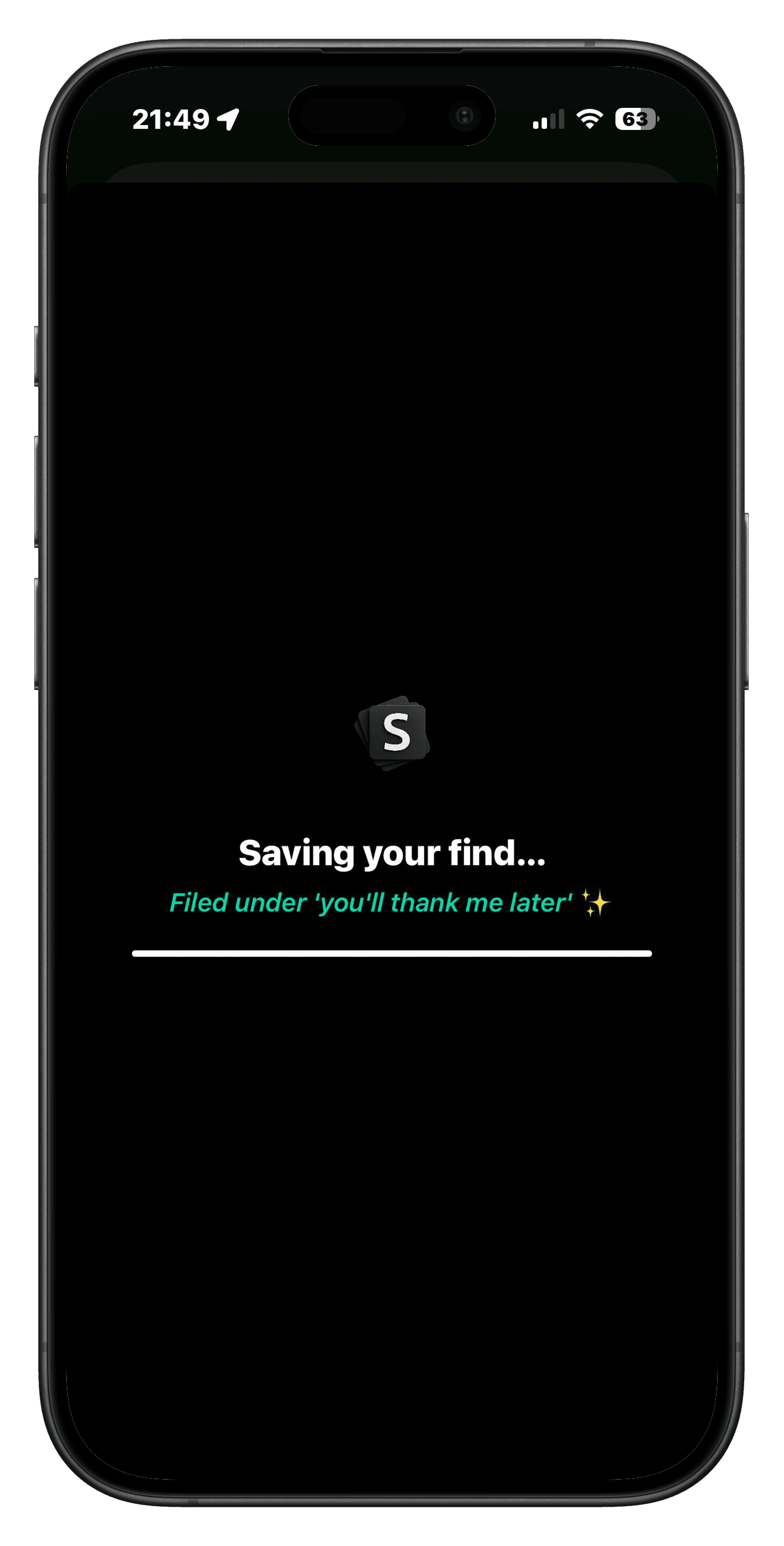 Why SavedIt exists - showing scattered saves vs organized saves
