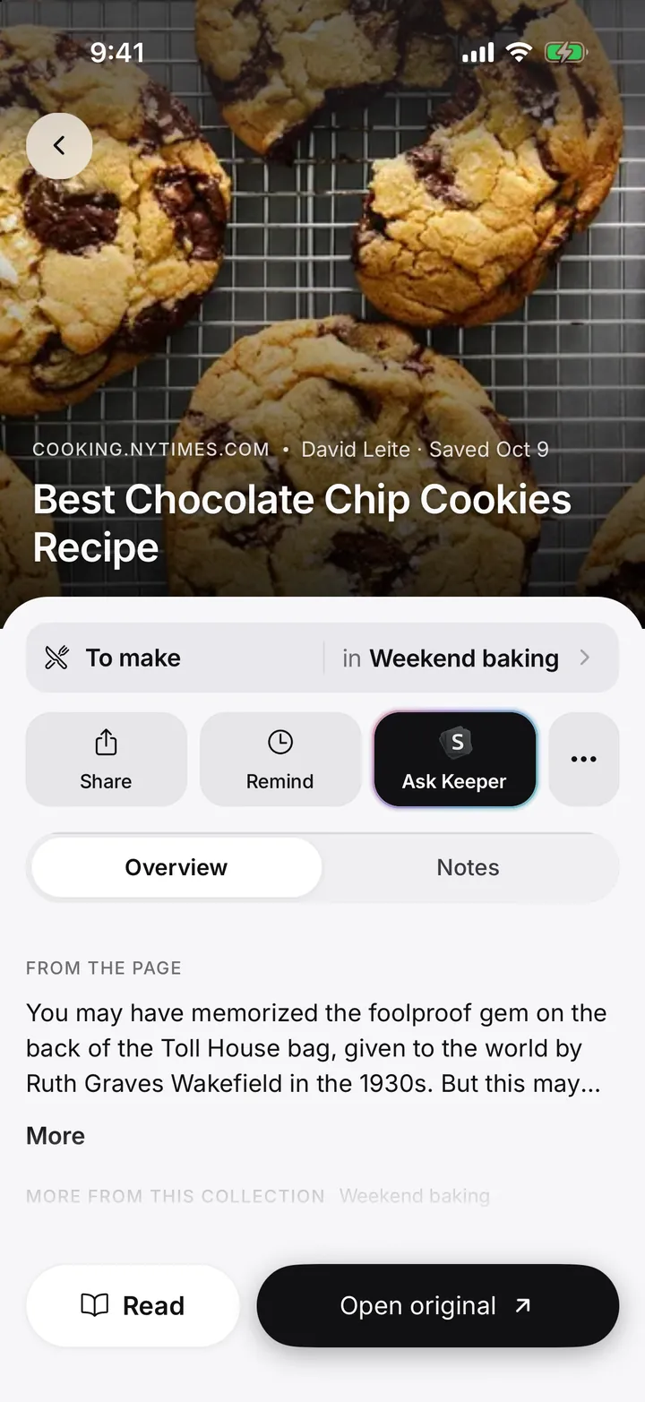 Best Chocolate Chip Cookies, saved To make in Weekend baking